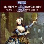 Partite I-VI per chitarra classica - CD Audio di Giuseppe Antonio Brescianello