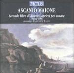 Secondo libro di diversi capricci per sonare - CD Audio di Ascanio Maione