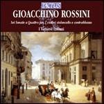 6 Sonate a quattro per 2 violini, cello e contrabbasso - CD Audio di Gioachino Rossini