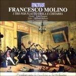 Trii per flauto, viola e chitarra - CD Audio di Francesco Molino