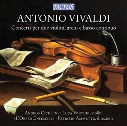 Concerti per 2 violini, archi e basso continuo - CD Audio di Antonio Vivaldi