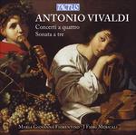 Concerti a quattro - Sonata a tre - CD Audio di Antonio Vivaldi,Fiori Musicali