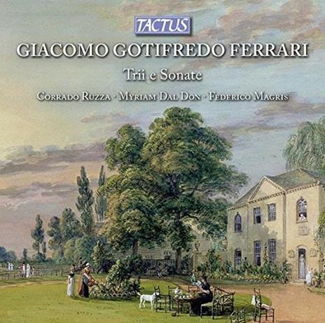 Trii e sonate - CD Audio di Giacomo Gotifredo Ferrari,Corrado Ruzza