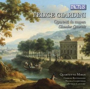 Quartetti - CD Audio di Felice Giardini,Quartetto Mirus
