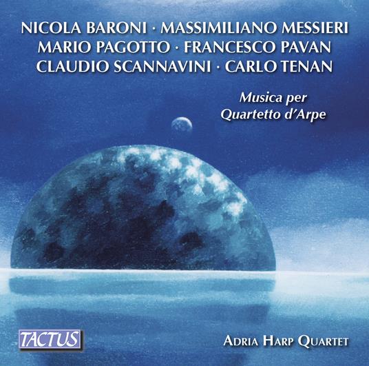Musica per quartetto d'arpe - CD Audio di Adria Harp Quartet