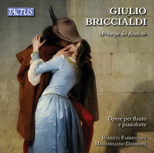 Musica per flauto e pianoforte - CD Audio di Giulio Briccialdi,Roberto Fabbriciani