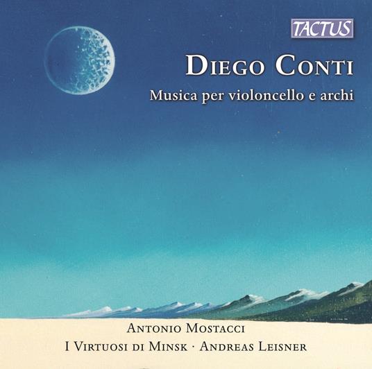 Musica per violoncello e archi - CD Audio di Diego Conti,Antonio Mostacci