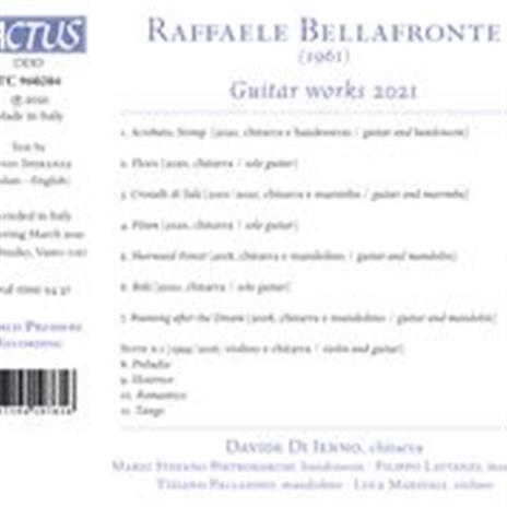 Guitar Works - CD Audio di Raffaele Bellafronte,Davide Di Ienno - 3