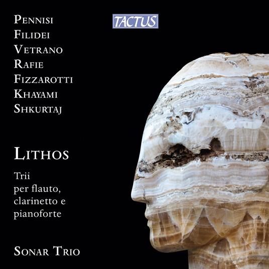 Lithos. Trii Per Flauto, Clarinetto e Pianoforte - CD Audio di Sonar Trio