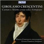 Cantate a Voce Sola - CD Audio di Girolamo Crescentini