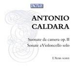 Sonate da camera op.2 - Sonate a violoncello solo - CD Audio di Antonio Caldara,L' Aura Soave Cremona