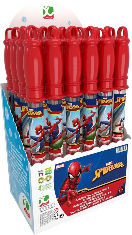 Bolle di Sapone Spider-Man Spada Bolle 120 Ml 36 Cm