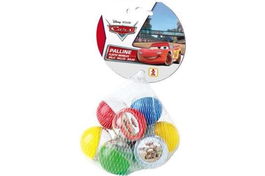 Dulcop. Palline Da Spiaggia. Cars. Retina 9 Pz