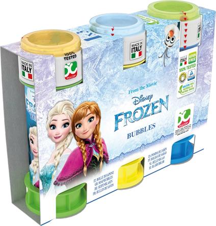 Bolle di Sapone Frozen. Pack 3 Flaconi 60 Ml