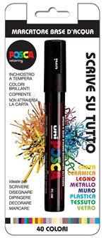 Uni Posca Punta Media Nero