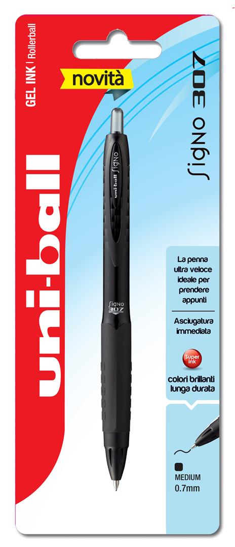 Penna Signo 307 Scatto 0,7mm. Nero