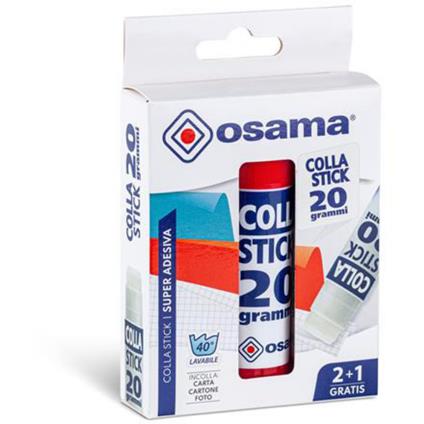 Colla Stick 20 Gr. Confezione da 2+1 pezzi