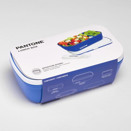 Pantone™ - Lunch Box, porta pranzo stile bento con divisorio