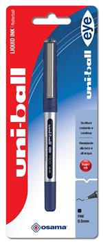 Uniball Eye Roller Liquik Ink. Blu