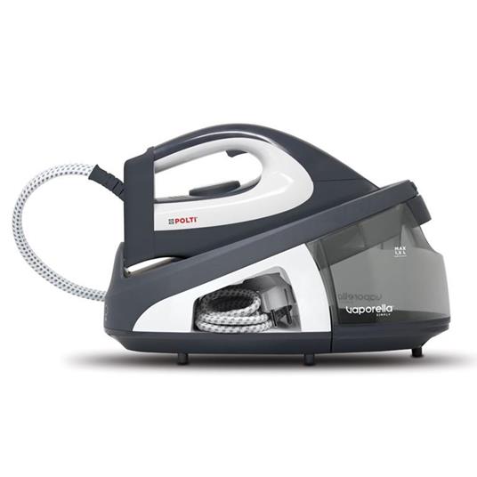 Polti Vaporella Simply VS10.12 2200 W 1,5 L Ceramica Nero, Grigio, Bianco -  Polti - Casa e Cucina | IBS