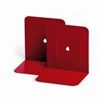 Reggilibro in metallo Lebez Rosso 13,5x17,5. 2 pezzi