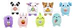 Peluche Mellow Animali Kawaii Yummy Friends 22cm