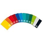 Quaderno a righe One Color A5 a punto metallico colori assortiti rigatura A - 1403 (Conf.10)