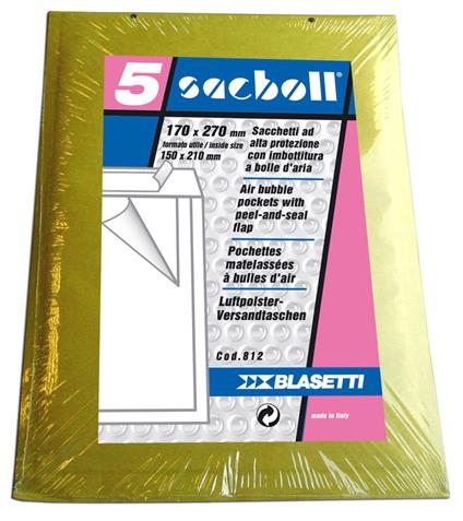 Blasetti Sacchi Sacboll C, 17 x 27 cm/15 x 21 cm