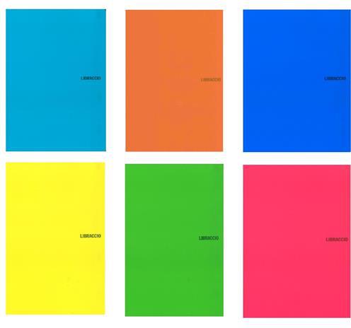 Quaderno Maxi A4 Libraccio in PPL Fantasie Assortite 1 Rigo