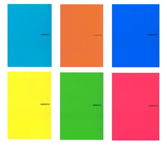 Quaderno Maxi A4 Libraccio in PPL Fantasie Assortite 1 Rigo - 8