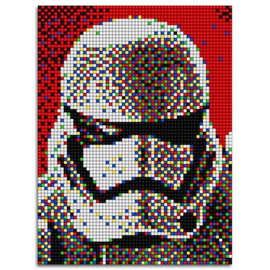 Pixel Art Star Wars. Stormtrooper - 7