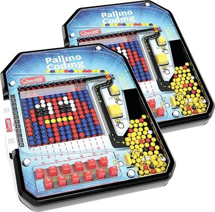 Pallino Coding Quercetti 11021 - Gioco Educativo di Pensiero Computazionale Set Scuola 2 Pezzi