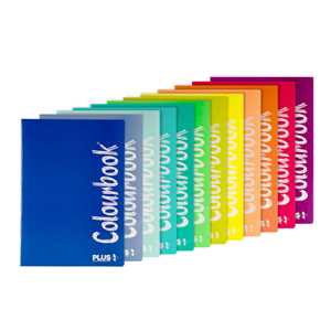 Cartoleria Confezione 6 quadernoni maxi A4 Colourbook Maxi Plus a righe 1ª-2ª primaria Colourbook