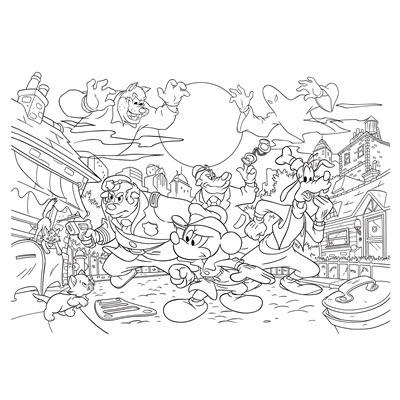 Disney Puzzle Df Plus 108 Mickey Mouse Detective - 4