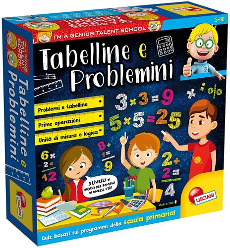 I'm A Genius Ts Tabelline E Problemini
