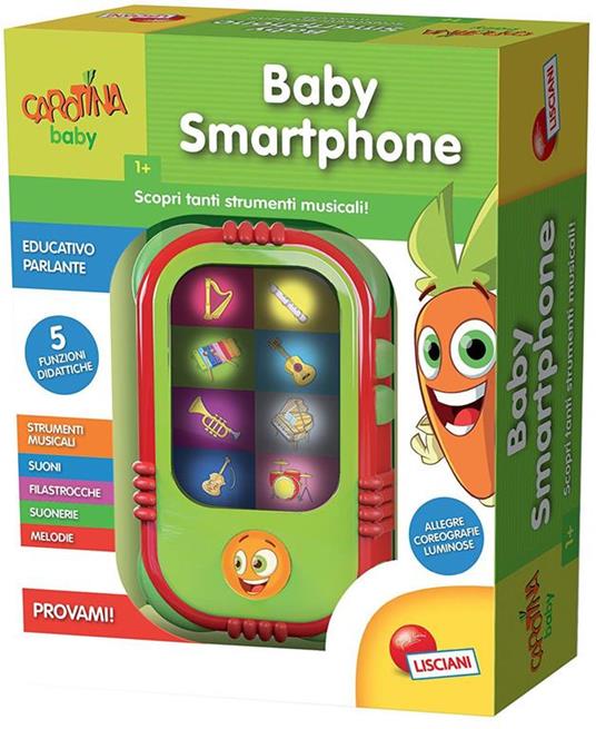 Carotina Baby Smartphone Led - 2