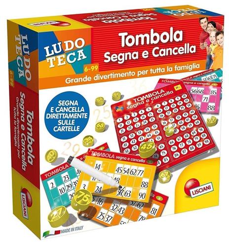 Ludoteca Tombola Segna e Cancella 48 Cartelle - 2