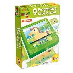 Carotina Baby 9 puzzle progressive fattoria - 2