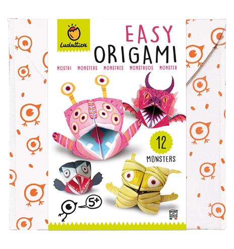 Ludattica Easy Origami Mostri