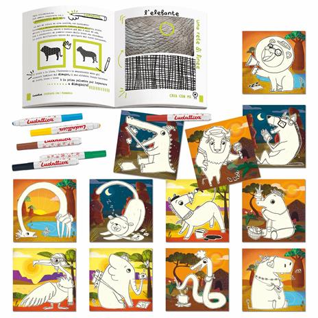 Ludattica Crea Con Me Coloriamo Con I Pennarelli - 2