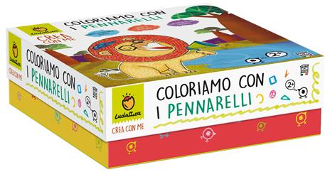 Ludattica Crea Con Me Coloriamo Con I Pennarelli - 3