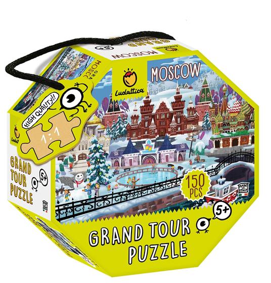 Ludattica Puzzle In Valigetta Ottagonale Moscow