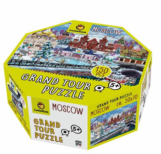 Ludattica Puzzle In Valigetta Ottagonale Moscow - 3