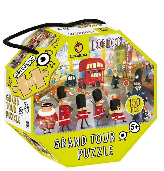 Ludattica Puzzle In Valigetta Ottagonale London