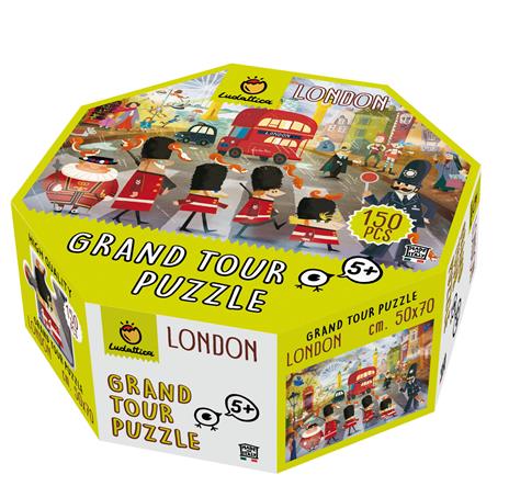 Ludattica Puzzle In Valigetta Ottagonale London - 3