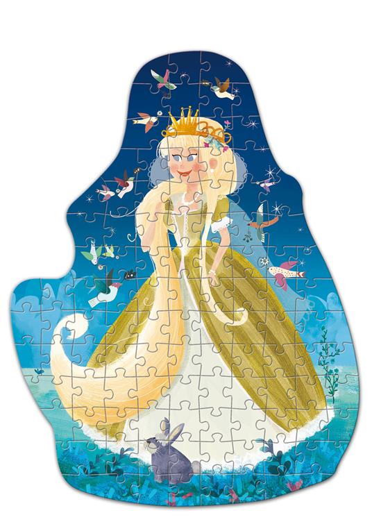 Ludattica Fantasy Puzzle Sagomato 100 Pcs Princess - 2