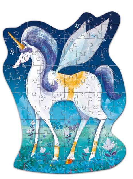 Ludattica Fantasy Puzzle Sagomato 100 Pcs Unicorn - 2