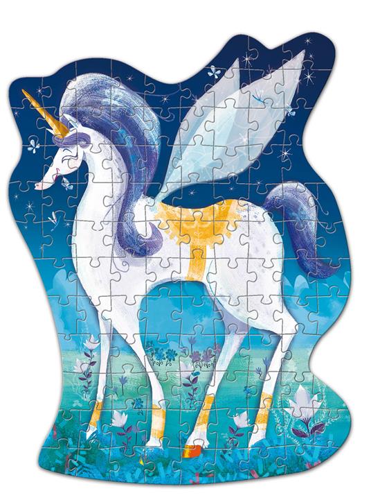 Ludattica Fantasy Puzzle Sagomato 100 Pcs Unicorn - 2
