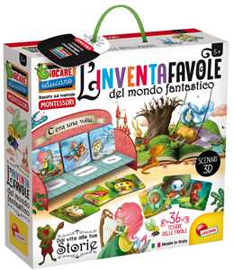 Giocattolo Montessori l'inventafavole del mondo fantastico Lisciani