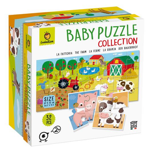 Ludattica Baby Puzzle Collection La Fattoria